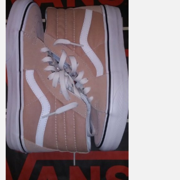Vans Shoes - Vans Sk8-Hi Mahogany Rose/True White Men's 4/Women's 5.5 VN0A38GEQQ6